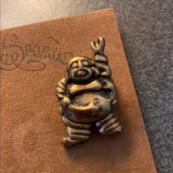 NEW Buddha/turquoise hippie cross pins Lucky Brand - Picture 4 of 8